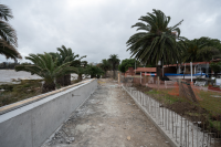 Obras de reacondicionamiento en el de paseo de los Pescadores