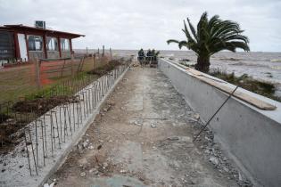 Obras de reacondicionamiento en el de paseo de los Pescadores