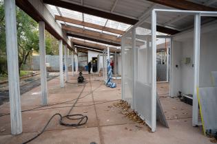 Avance de obras en el Mercado Verde