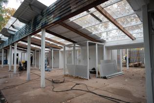 Avance de obras en el Mercado Verde Avance de obras en el Mercado Verde