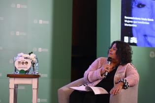 Presentación del Reconocimiento Estela Garcia: Mujeres que transforman Montevideo
