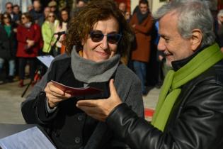 Inauguración de espacio publico, mural y escultura en La Comercial 