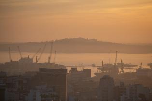 Vista aérea de Montevideo Vista aérea de Montevideo, 6 de junio de 2024