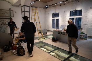 Avance de obras en el Centro Cultural Casa Natal de Artigas
