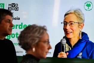 Conferencia a cargo de la urbanista y exsecretaria de Planeación de Bogotá, María Mercedes Jaramillo. Conferencia a cargo de la urbanista y exsecretaria de Planeación de Bogotá, María Mercedes Jaramillo.