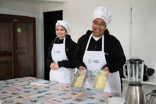 Jornada de curso práctico de Cocina Uruguay, en el barrio 1° de Mayo Jornada de curso práctico de Cocina Uruguay, en el barrio 1° de Mayo