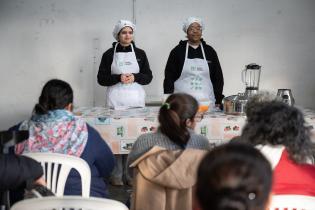 Jornada de curso práctico de Cocina Uruguay, en el barrio 1° de Mayo Jornada de curso práctico de Cocina Uruguay, en el barrio 1° de Mayo