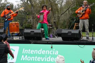 Inauguración de obras en el parque Rivera.