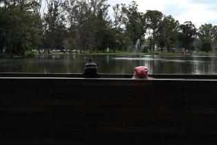 Inauguración de obras en el parque Rivera.