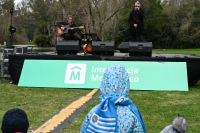 Inauguración de obras en el parque Rivera.