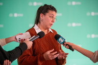 Rueda de prensa de la directora de Recursos Fianncieros Ximena Muñiz