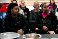 Curso básico de Cocina Uruguay para personas migrantes, en el MAM