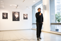 Charla con Leo Barizzoni en exposición del Muhar