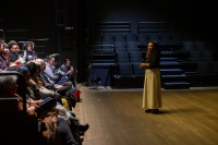 Presentación de obra La Artigueña, en el Teatro Solís ,23 de Julio de 2024