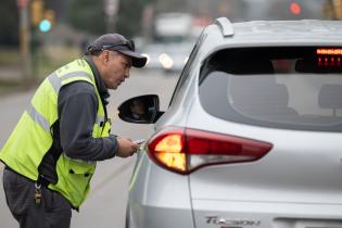 Operativo de tránsito