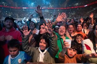 Festival Lágrima Ríos, en el Antel Arena