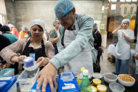 Curso sobre Alimentación Saludable programa de Educación Alimentaria Cocina Uruguay Migrantes