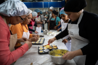 Curso sobre Alimentación Saludable programa de Educación Alimentaria Cocina Uruguay Migrantes