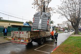 Rotación de contenedores en el Municipio A Rotación de contenedores en el Municipio A, 6 de agosto de 2024