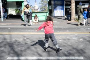 Peatonal de las Infancias en Av. 18 de Julio Peatonal de las Infancias en Av. 18 de Julio