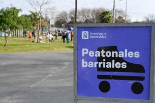 Peatonal barrial en Rambla Dr. Pablo Blanco Acevedo y Florencia Peatonal barrial en Rambla Dr. Pablo Blanco Acevedo y Florencia