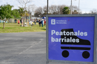 Peatonal barrial en Rambla Dr. Pablo Blanco Acevedo y Florencia