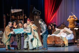 Espectáculo de la temporada Lírica del teatro Solís Espectáculo de la temporada Lírica del teatro Solís