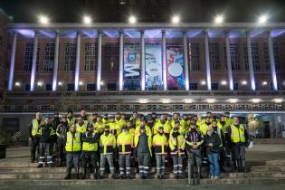 Rueda de prensa por operativo especial de tránsito por la Noche de la Nostalgia