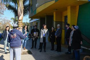 Recorrida de participantes del 4° Foro Regional de Desarrollo Económico Local por Cedel Casavalle