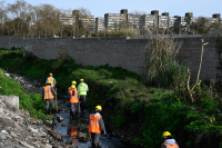 Tareas preventivas de limpieza en barrio Aquiles Lanza, 29 de agosto de 2024