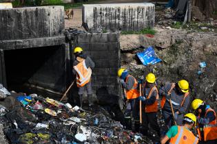 Tareas preventivas de limpieza en barrio Aquiles Lanza, 29 de agosto de 2024