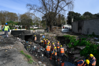 Tareas preventivas de limpieza en barrio Aquiles Lanza, 29 de agosto de 2024