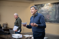 Entrega de diplomas a egresados de la Escuela de Jardinería