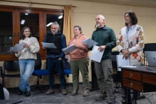 Entrega de diplomas a egresados de la Escuela de Jardinería