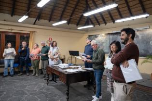 Entrega de diplomas a egresados de la Escuela de Jardinería