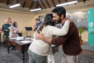 Entrega de diplomas a egresados de la Escuela de Jardinería