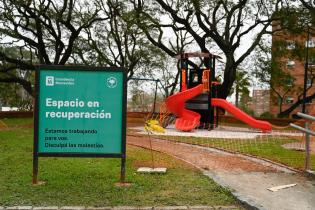 Avance de obras en plaza Sandino Avance de obras en plaza Sandino