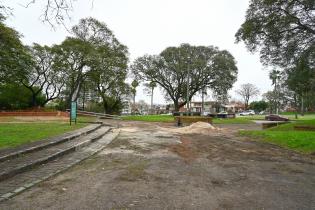 Avance de obras en plaza Sandino