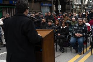 Inauguración de la calle José Germán Araújo