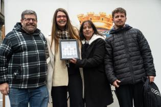 Inauguración de la calle José Germán Araújo