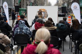 Inauguración de la calle José Germán Araújo