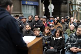 Inauguración de la calle José Germán Araújo