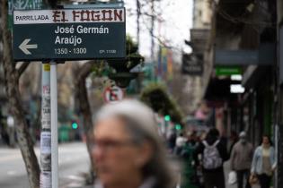 Inauguración de la calle José Germán Araújo