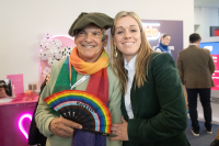 Charla de los los candidatos a la presidencia, Yamandú Orsi y Pablo Mieres en el congreso URUGUAY LGBT+ Summit Pride Connection Montevideo 2024