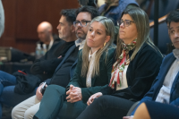 Charla de los los candidatos a la presidencia, Yamandú Orsi y Pablo Mieres en el congreso URUGUAY LGBT+ Summit Pride Connection Montevideo 2024