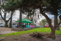 Ecocentro móvil en la feria de plaza de los Olímpicos 