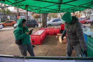 Ecocentro móvil en la feria de plaza de los Olímpicos Ecocentro móvil en la feria de plaza de los Olímpicos