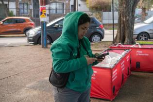 Ecocentro móvil en la feria de plaza de los Olímpicos 