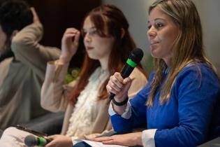 Charla de la Secretaría de Diversidad en el Congreso URUGUAY LGBT+ Summit Pride Connection Montevideo 2024