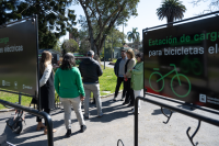  Donación de elementos para el Parque Villa Dolores, por parte de la organización de la Bioferia